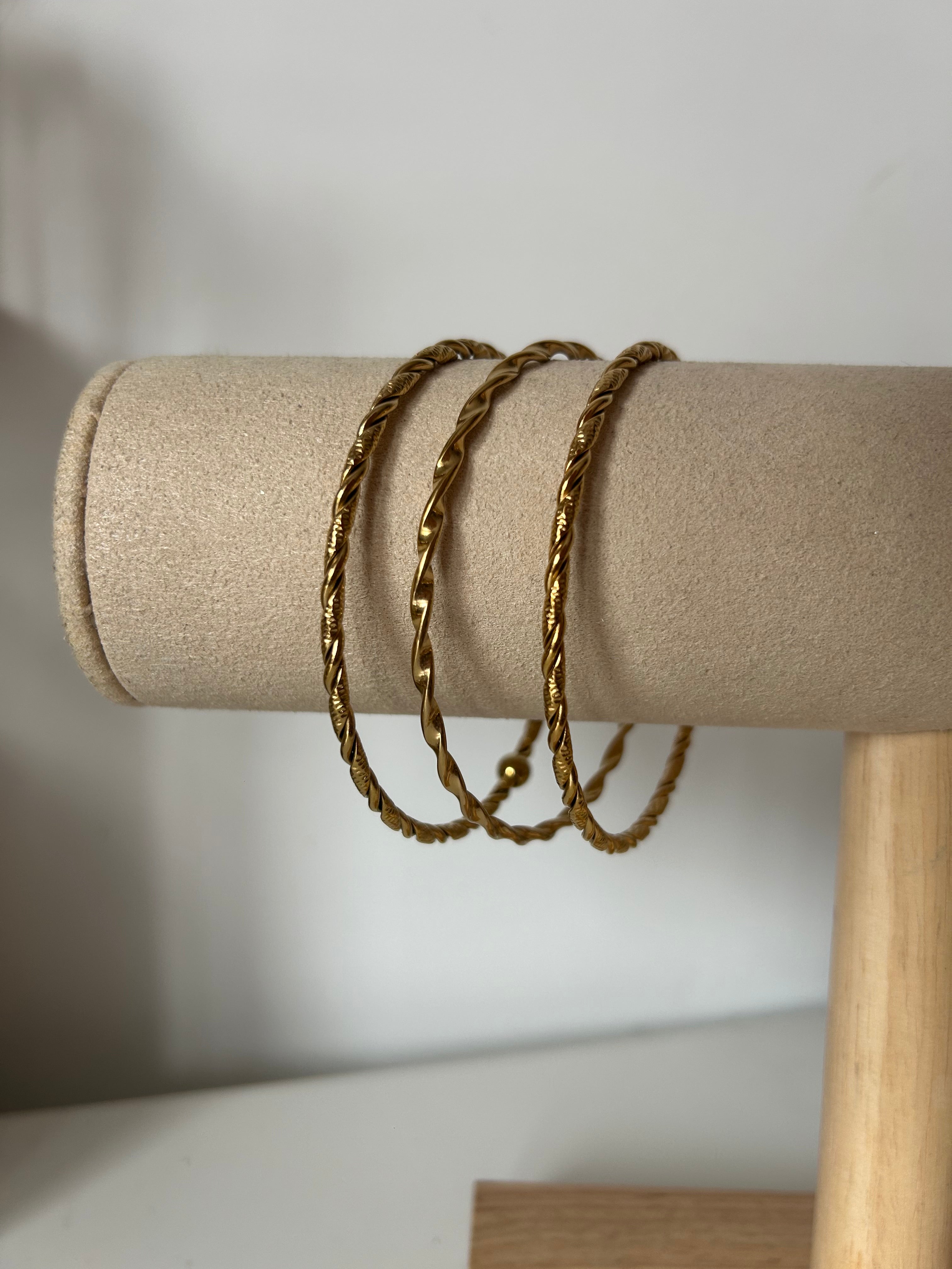 Bracelet  torsadé