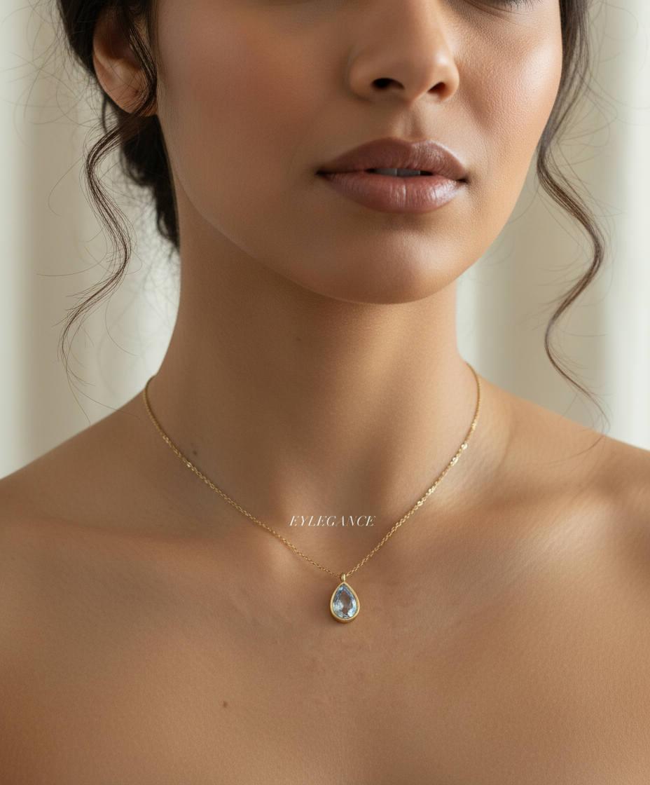 Collier perle Hestel