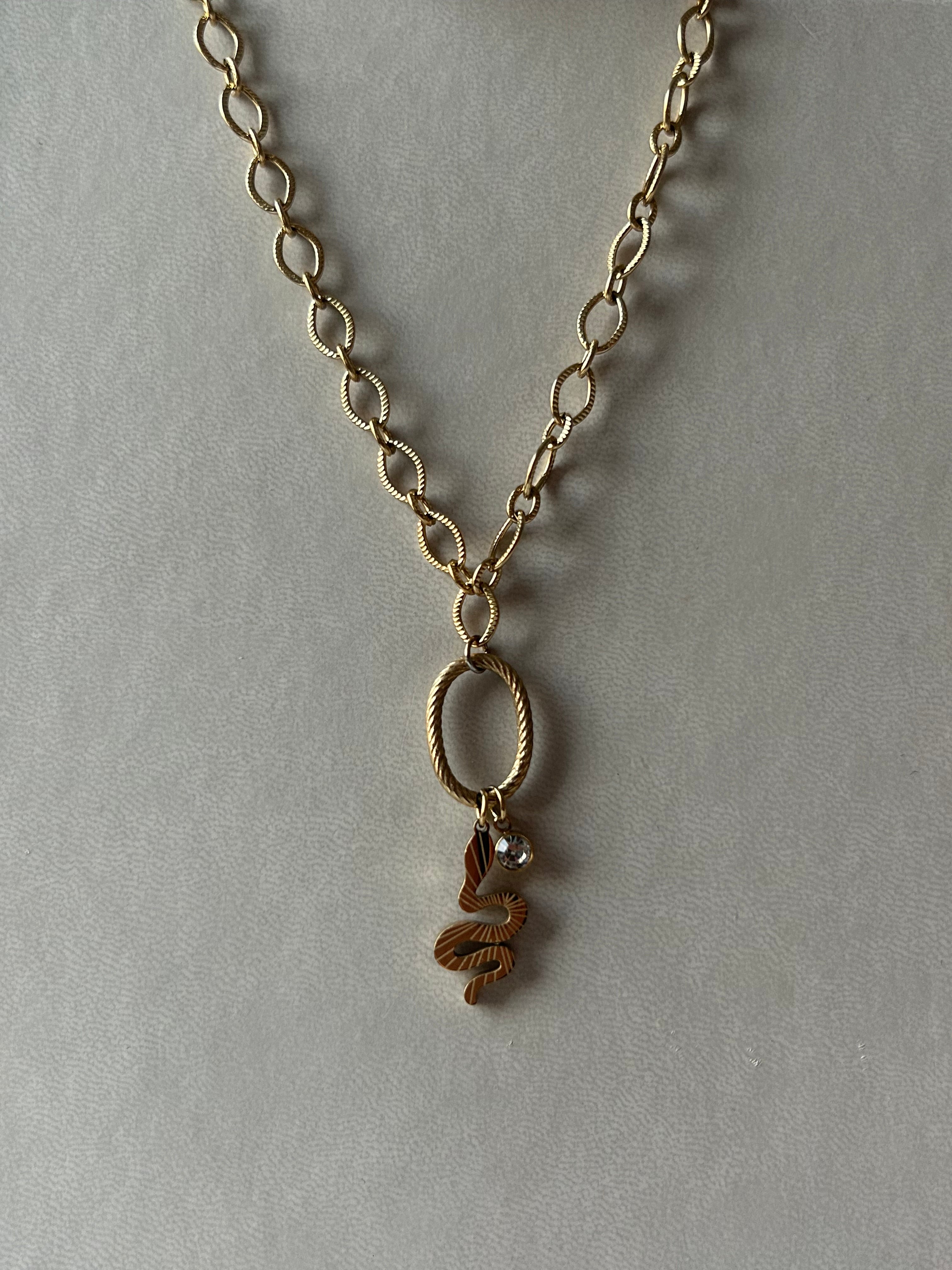 Collier Ilem serpent