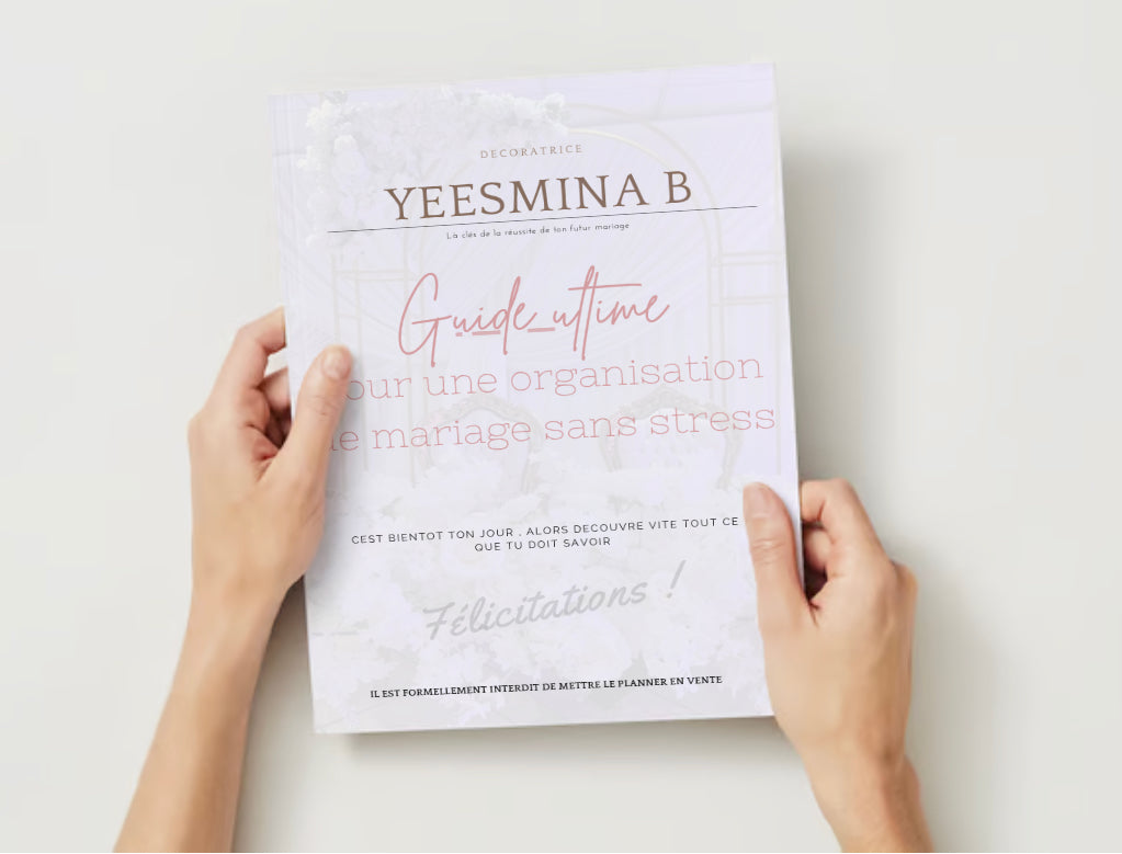 Ebook le Guide ultime pour ton MARIAGE  PDF