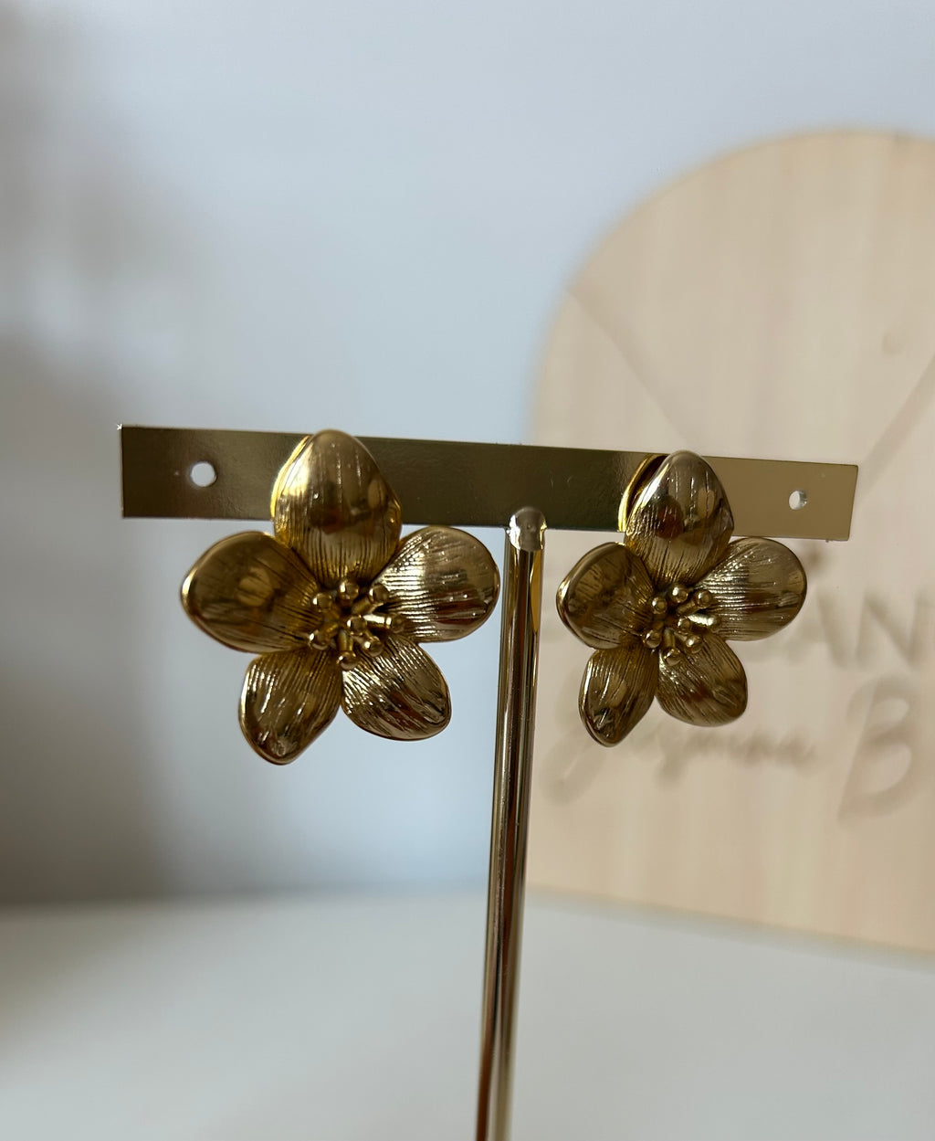 Boucle d'oreilles Fleurs