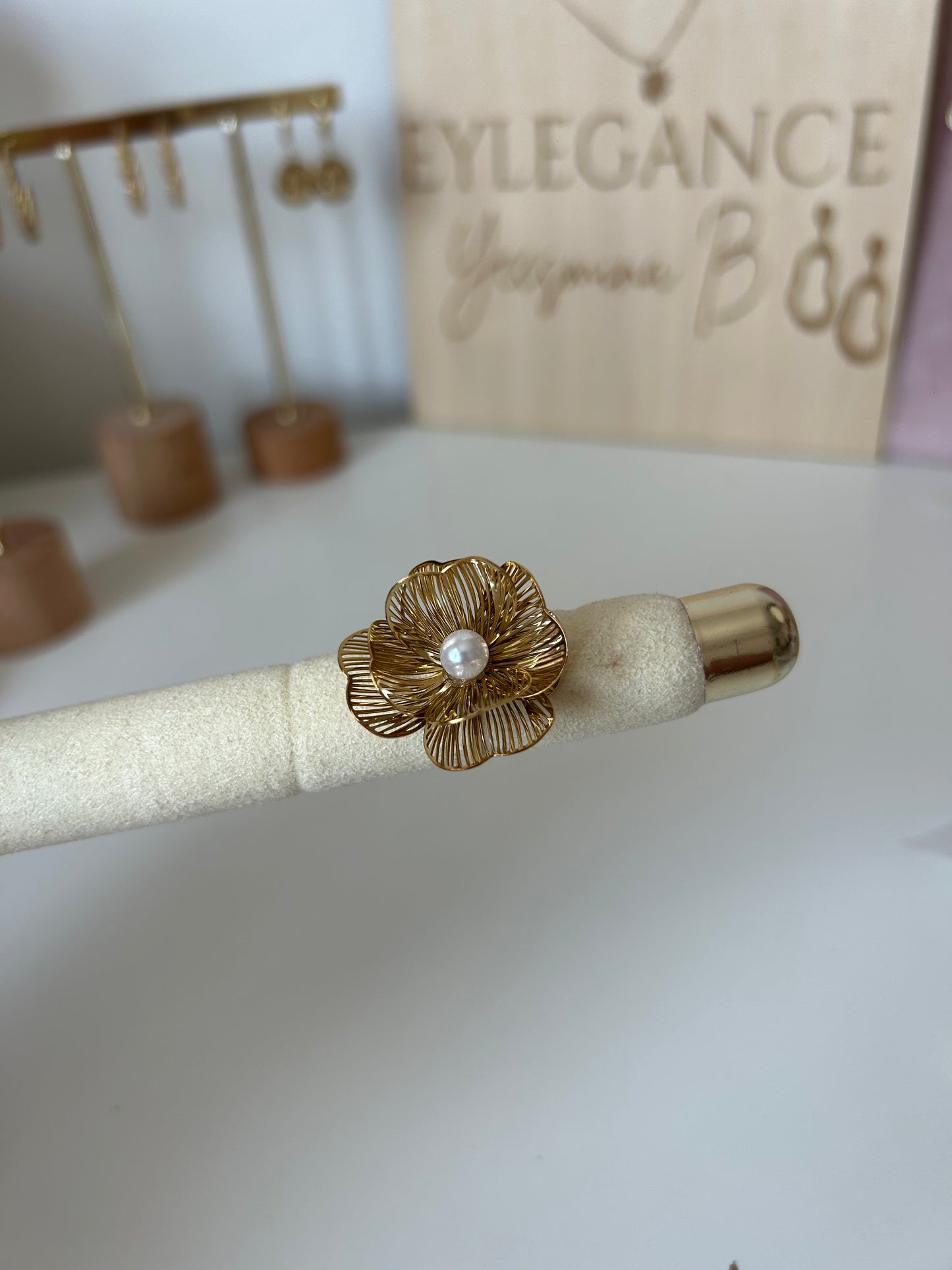 Bague fleurs