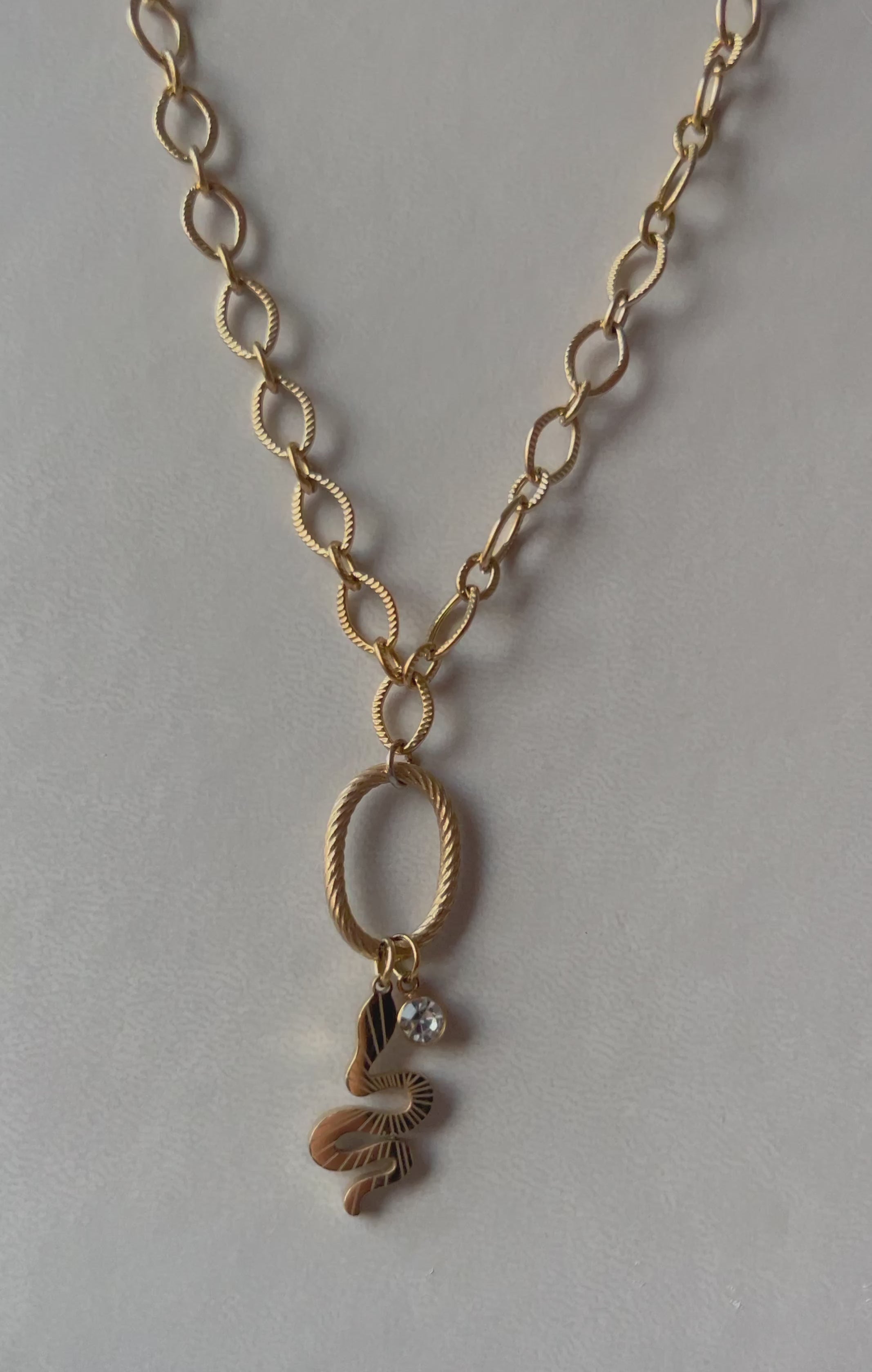 Collier Ilem serpent
